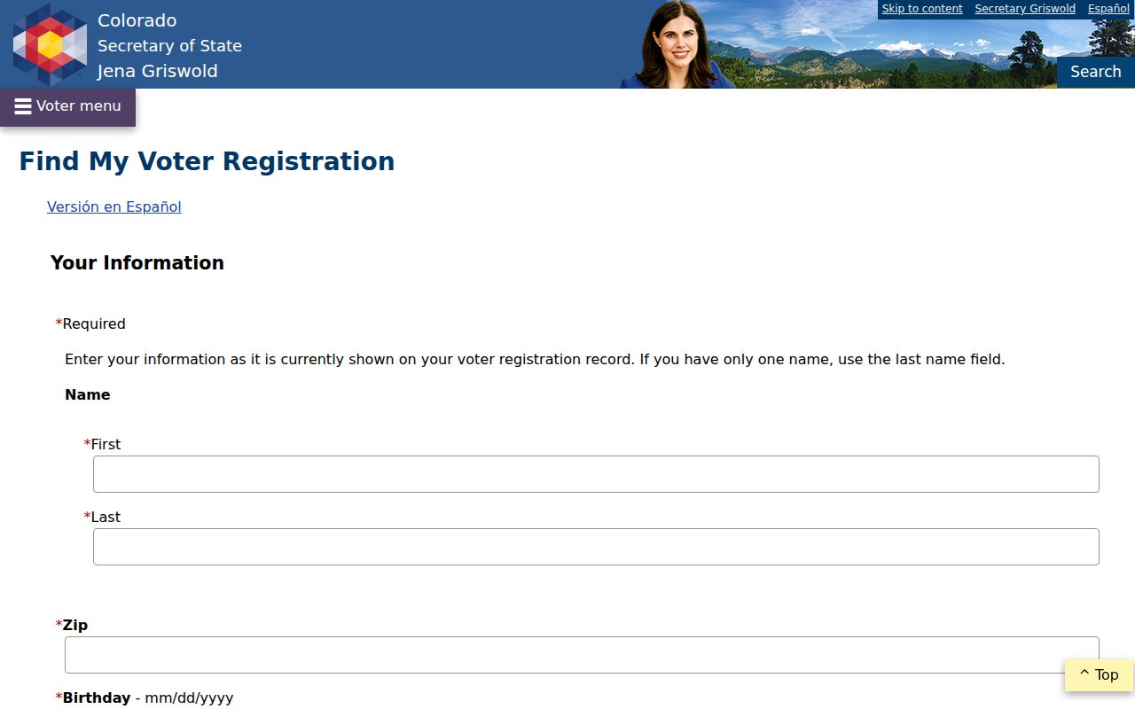 Louisville residents directory Colorado public voter lookup
