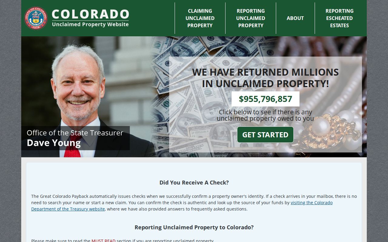 Louisville resident lookup Great Colorado Payback official search